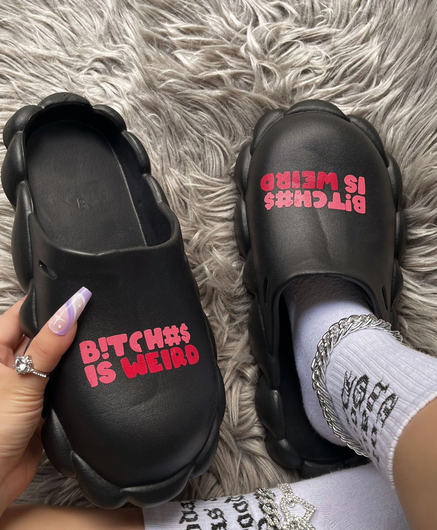 Spring and summer women's shoes Baotou sandals and slippers couple eva waterproof half slippers women Slippers 5