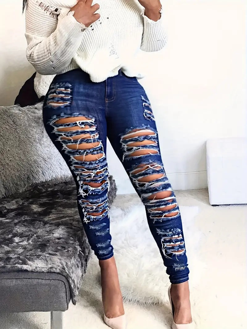 Women Stretch Denim Pants 6