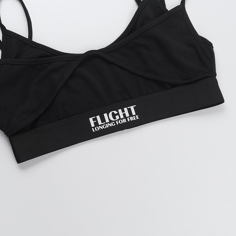 Women's Holiday Sports Vest Shorts Two Piece Set 15