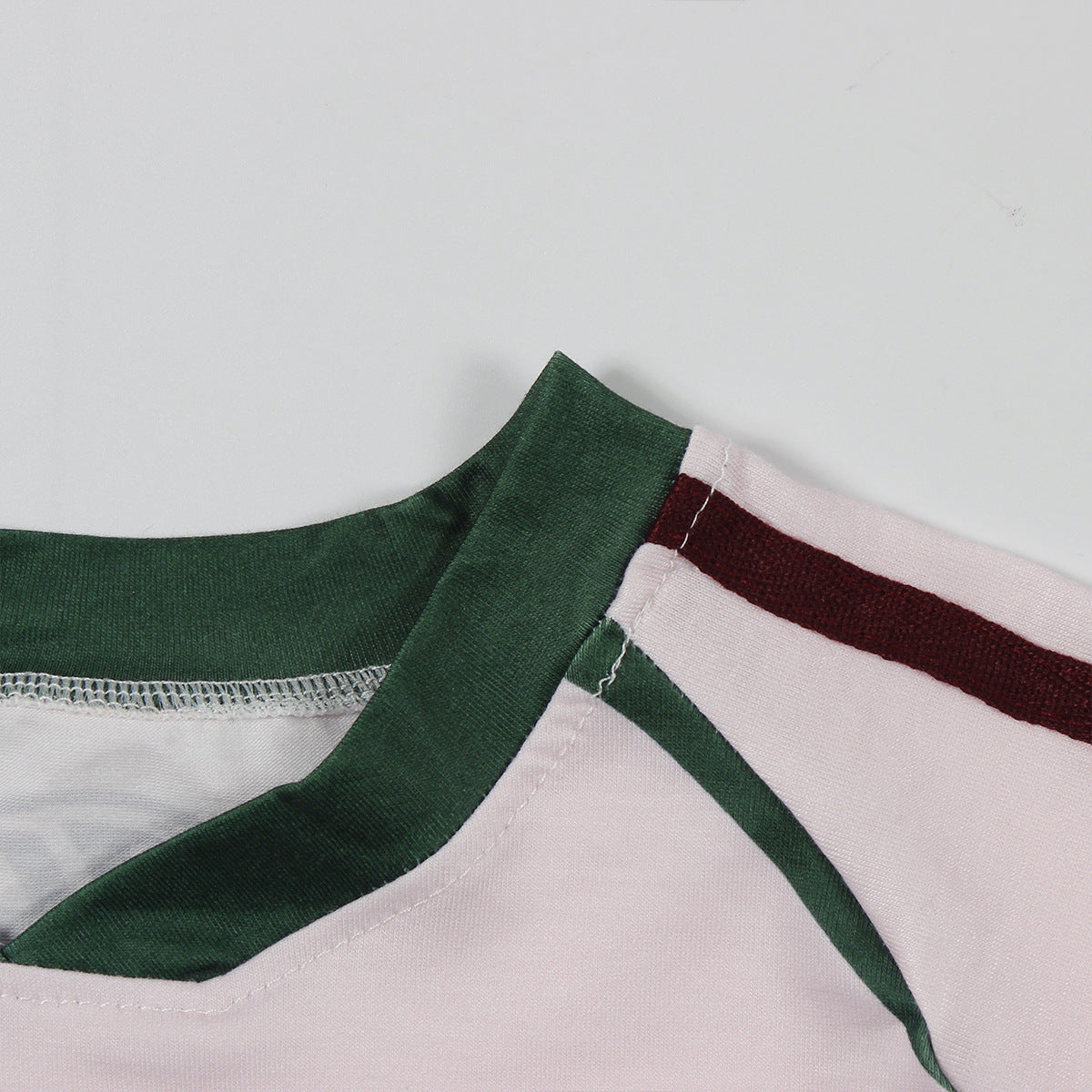 Women Sports Retro Letter Print Short Sleeve Top and Shorts Two-piece Set 20