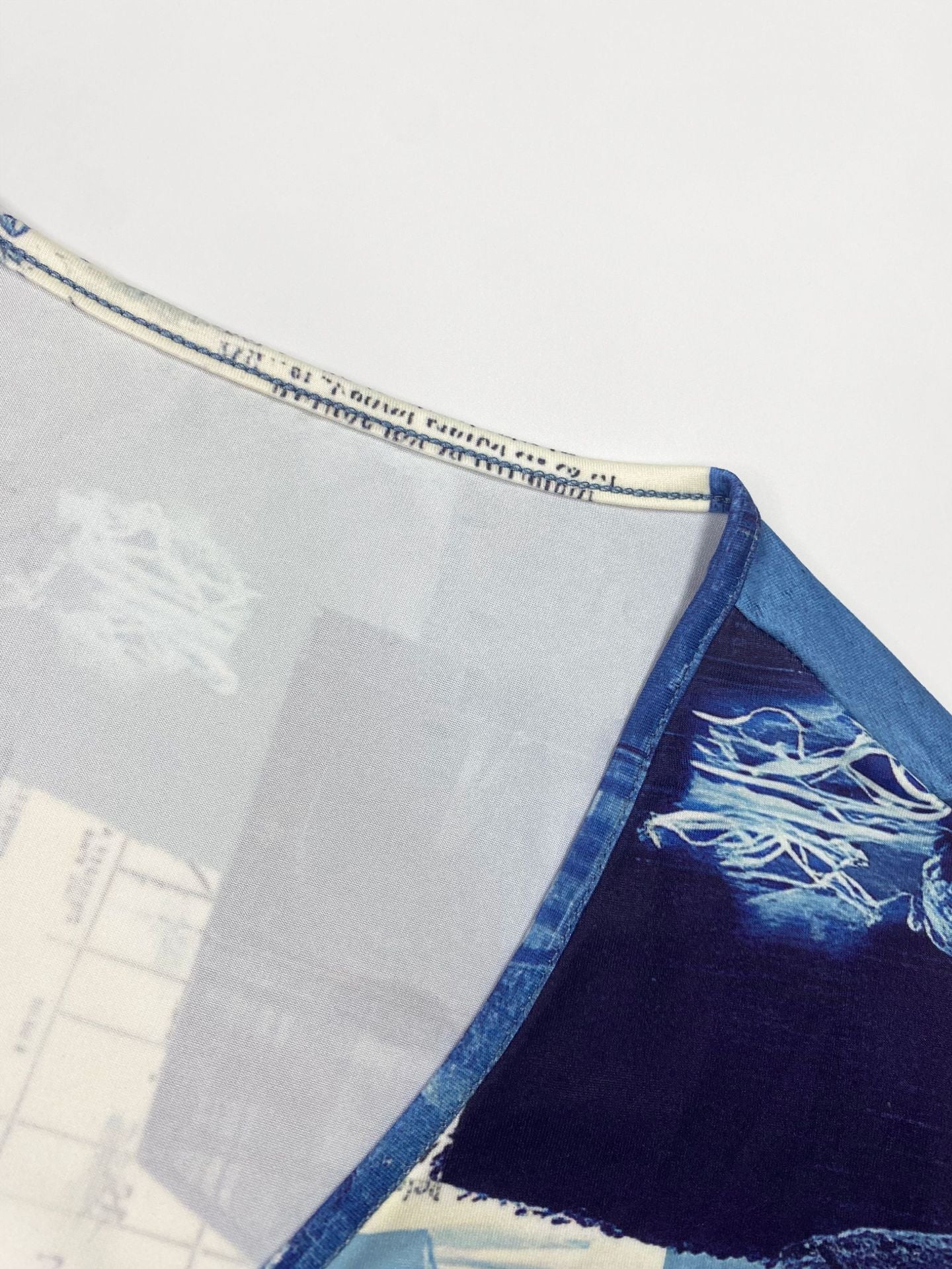 Plus Size Women Printed V-Neck Dress 11