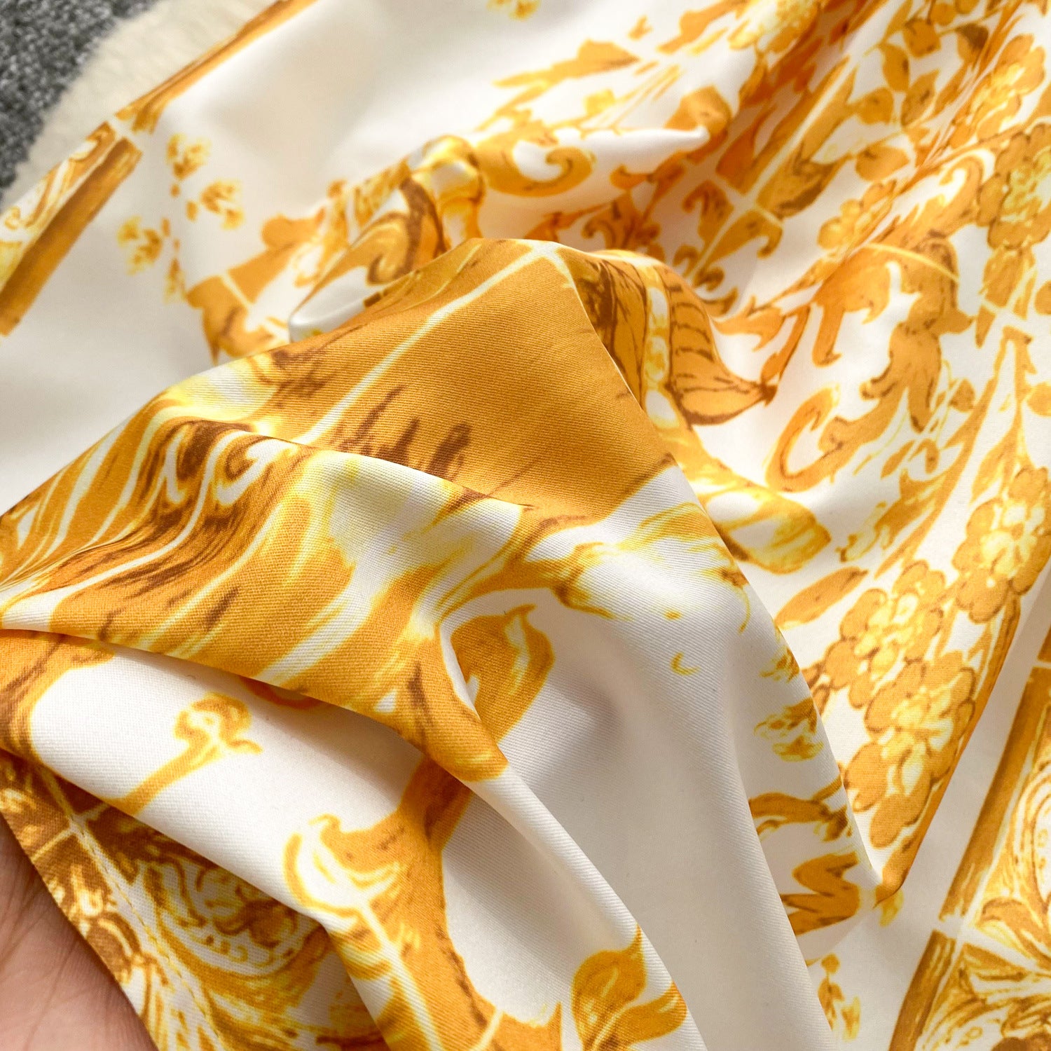 Women French Suspender Printed Strapless Dress 20