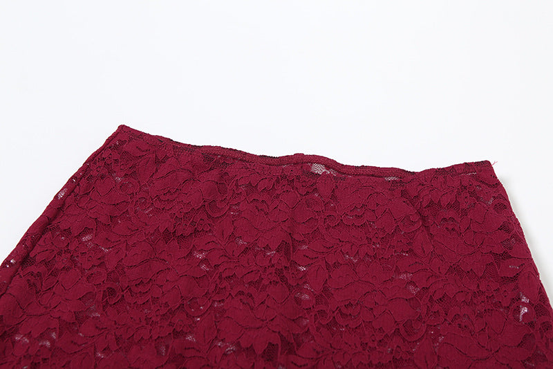 Summer fashion sexy low-cut lace Patchwork two piece shorts set for women 22