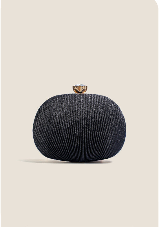 Women Formal Party Pleated Sequin Shoulder Hand Crossbody Bag 5