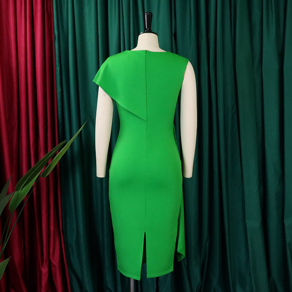 Women's Summer Fashion Bodycon Tonle Plus Size African Dress 17