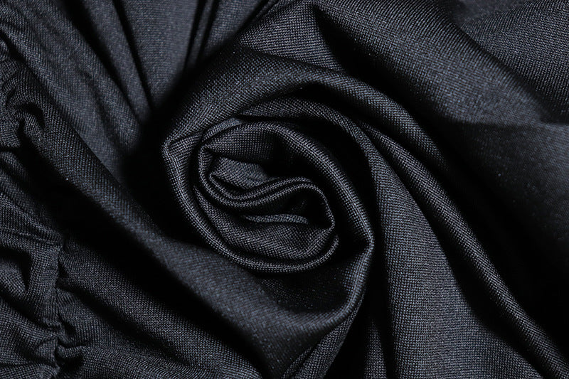 Women Lace Mesh Patchwork Long Sleeve Bodycon Dress 16