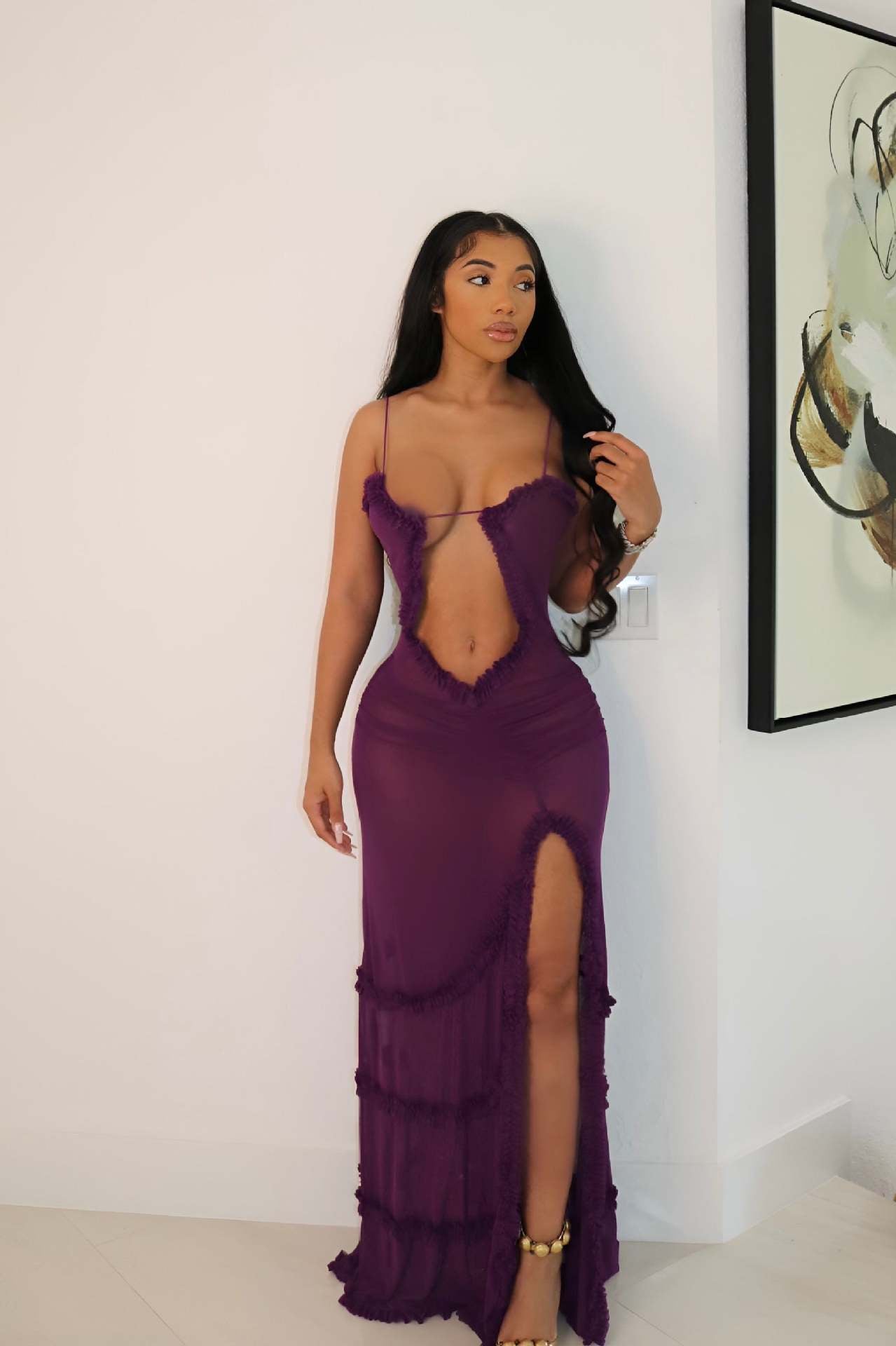 Women Summer Mesh Dress 5