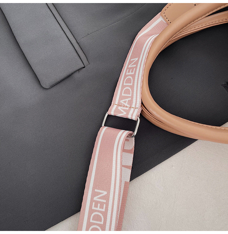 Women embroidered thread versatile popular handheld crossbody tote bag 26