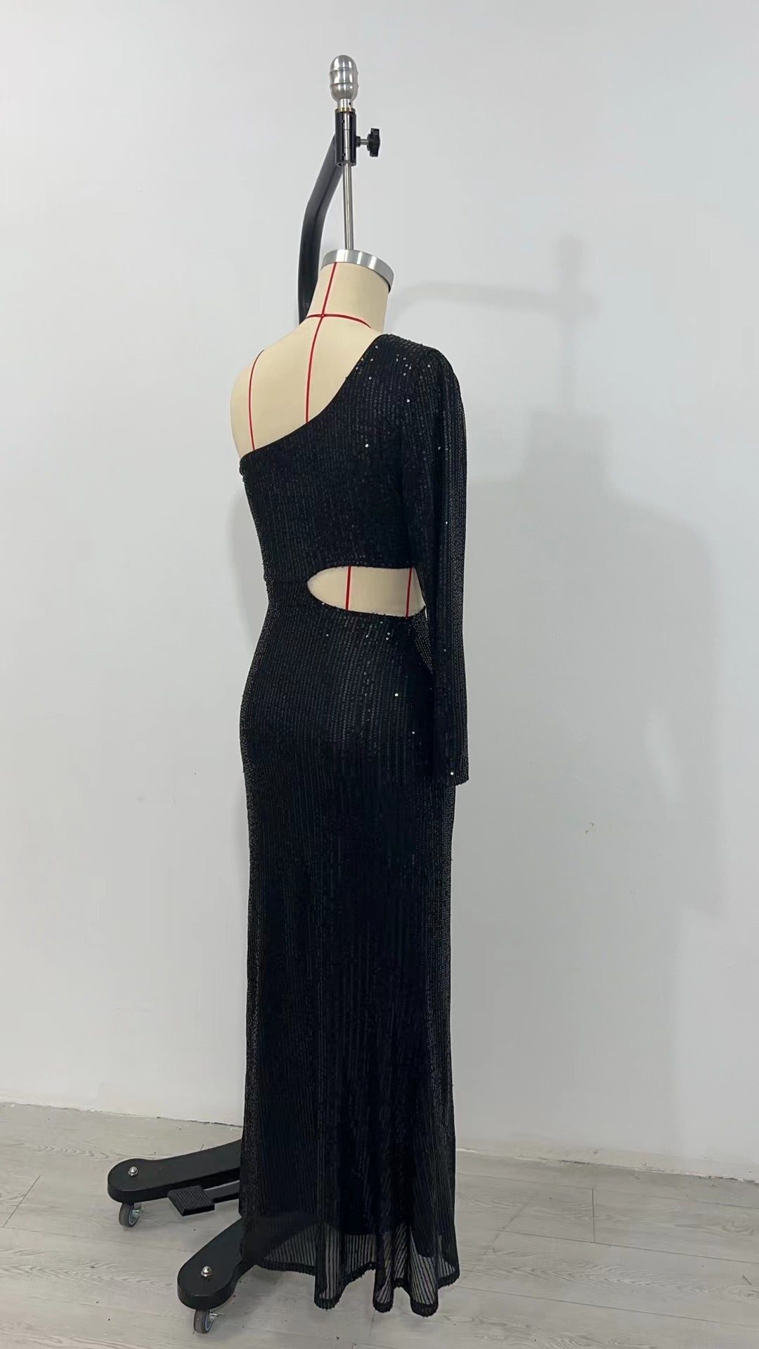 Women summer sequin party sequin evening dress 8