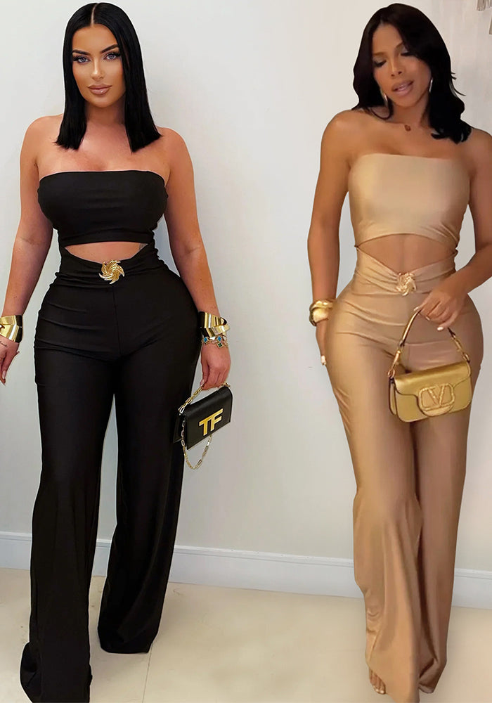 Women Summer Stretchy Casual Jumpsuit