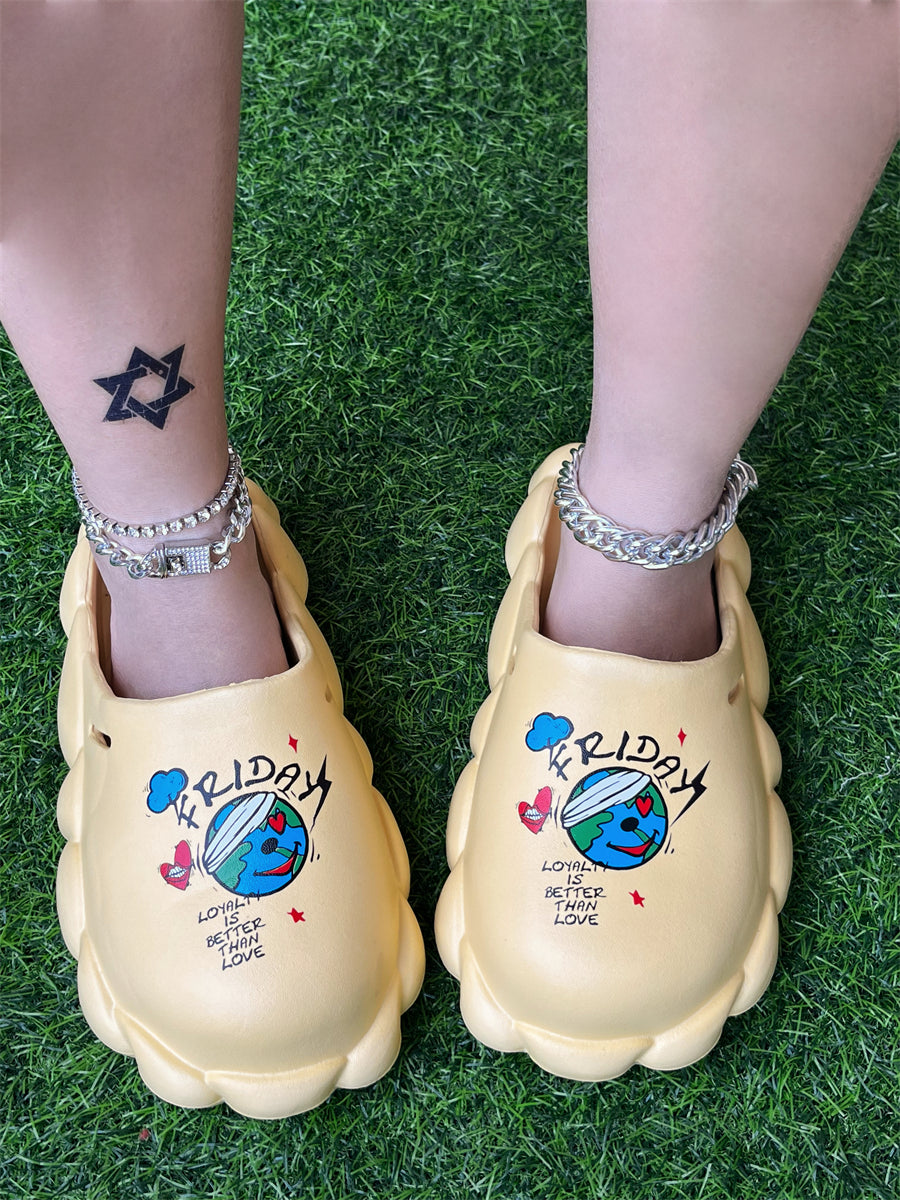 Spring And Summer Women's Shoes Sandals And Slippers Couple Eva Waterproof Women Slippers 102