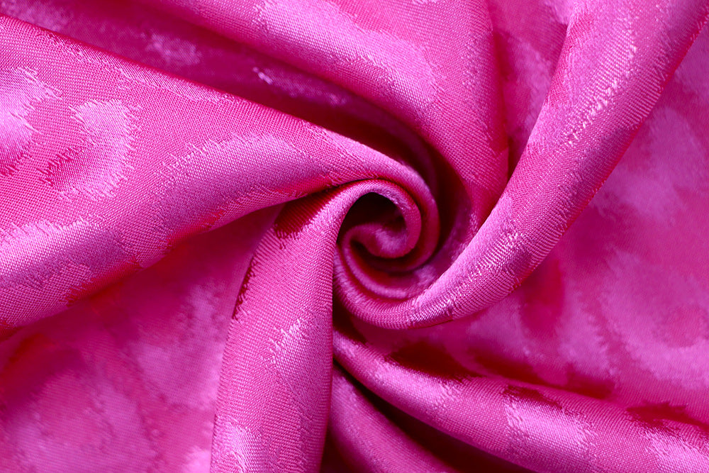 Plus Size Women V Neck Long Sleeve Leopard Print Dress 35