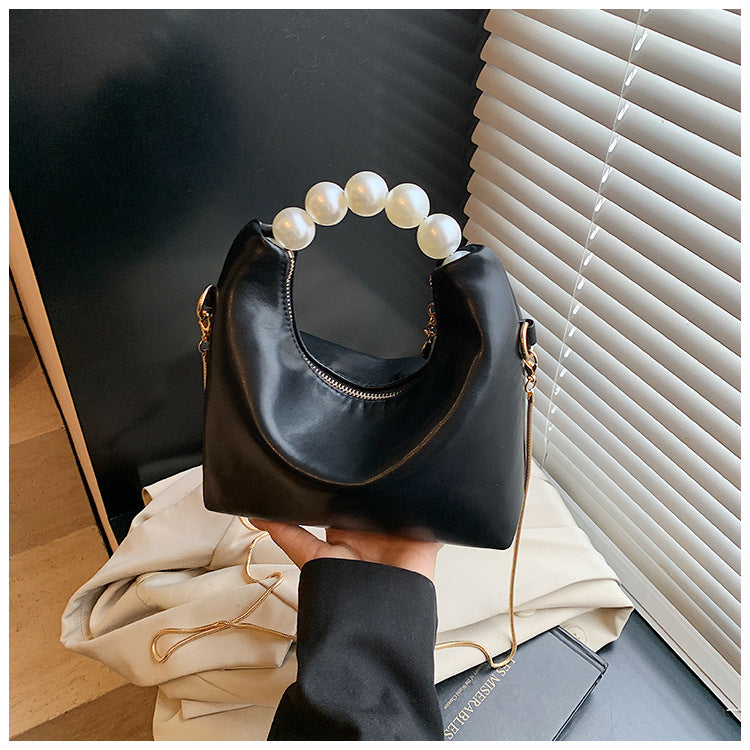 Women Pearl Handbag Chain Crossbody Bag 24