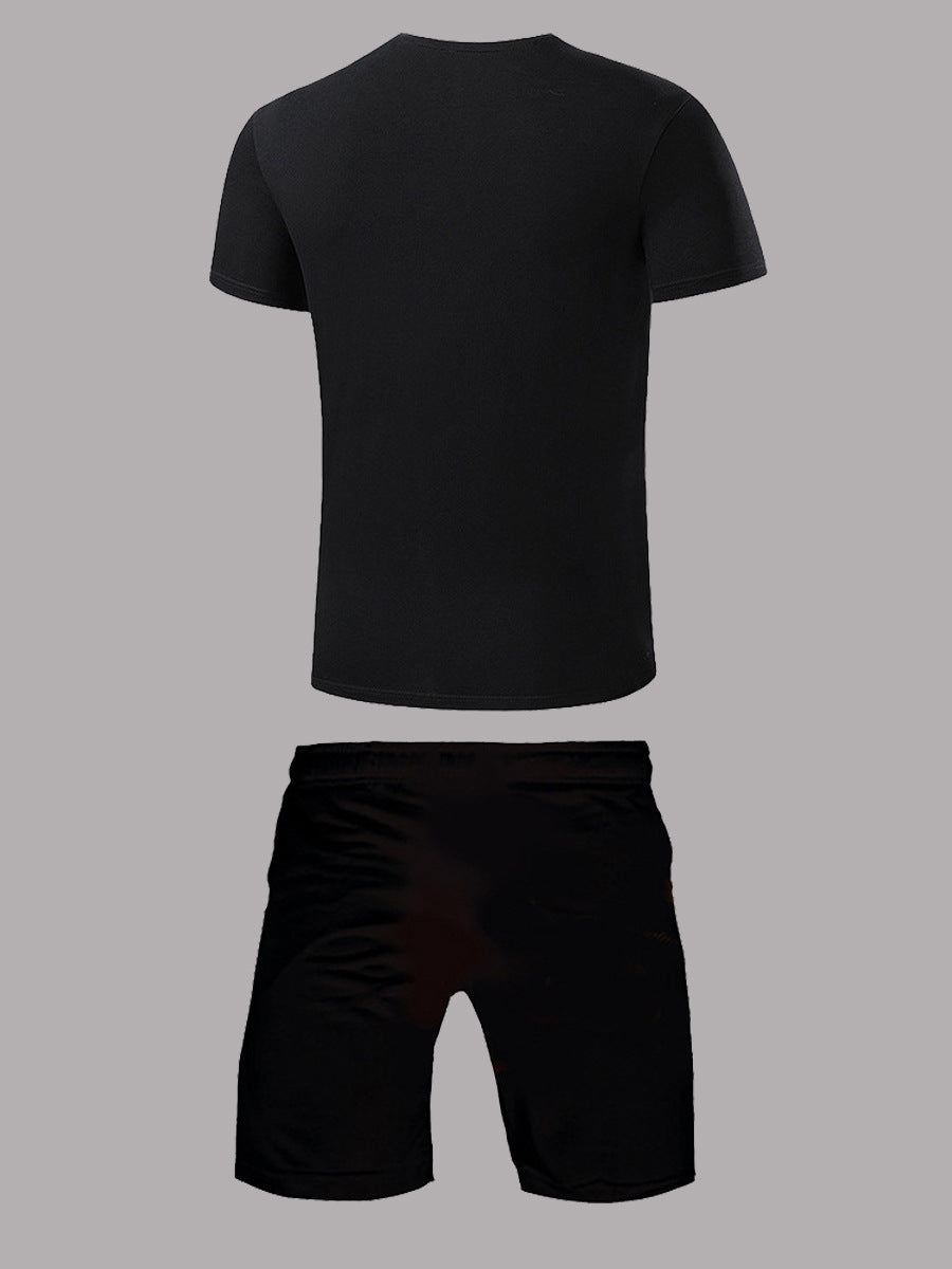 Men's Summer Print T-Shirt Set 8