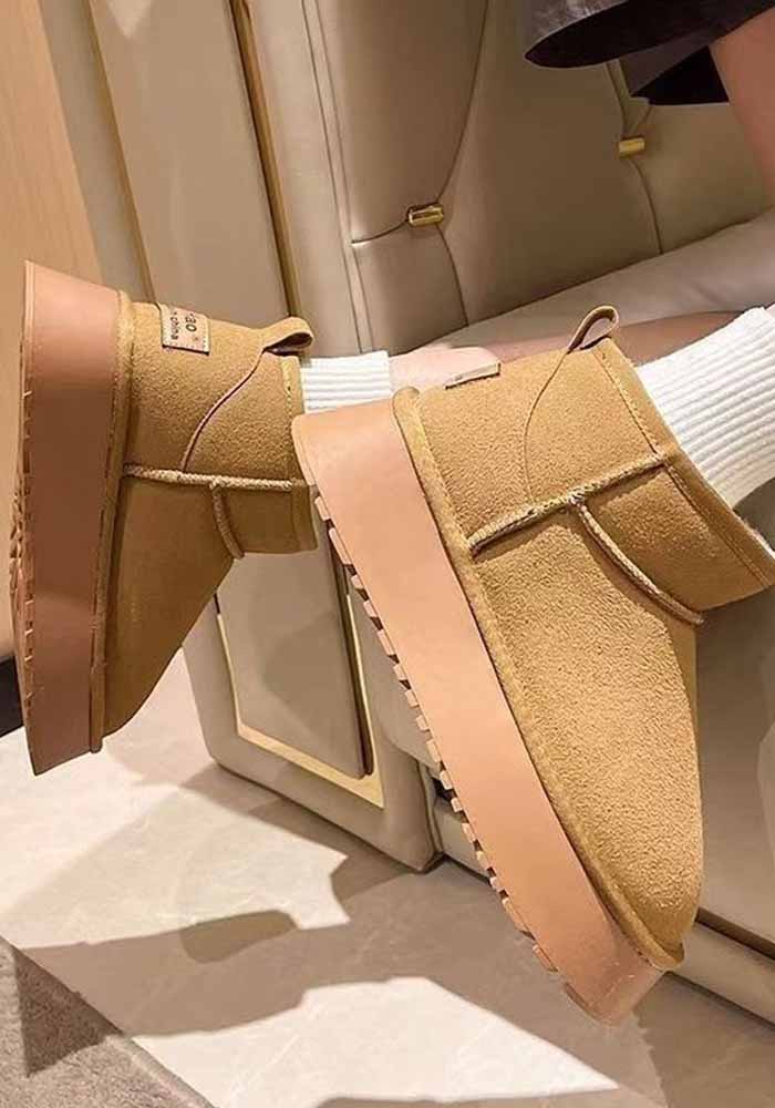 Women winter warm snow boots