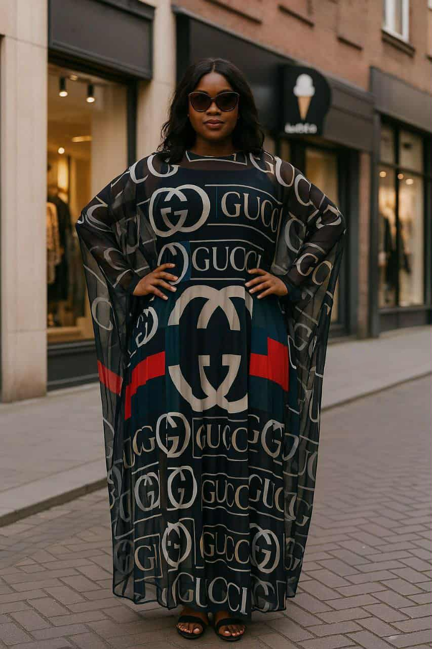 Women's Fashion Beach Holiday Printed Sexy See-Through Mesh Sleeveless Maxi Dress 6