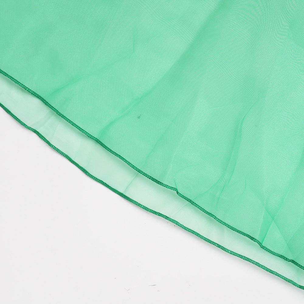 African Plus Size Women's Elegant Color Block Long Dress 19