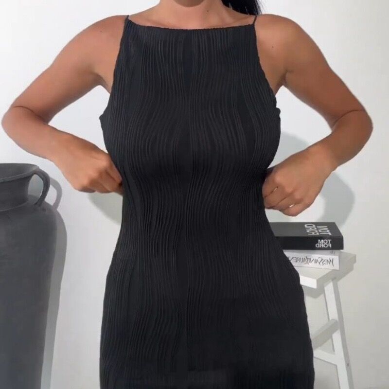 Women Summer Backless Bodycon Sexy Mini Dress 6