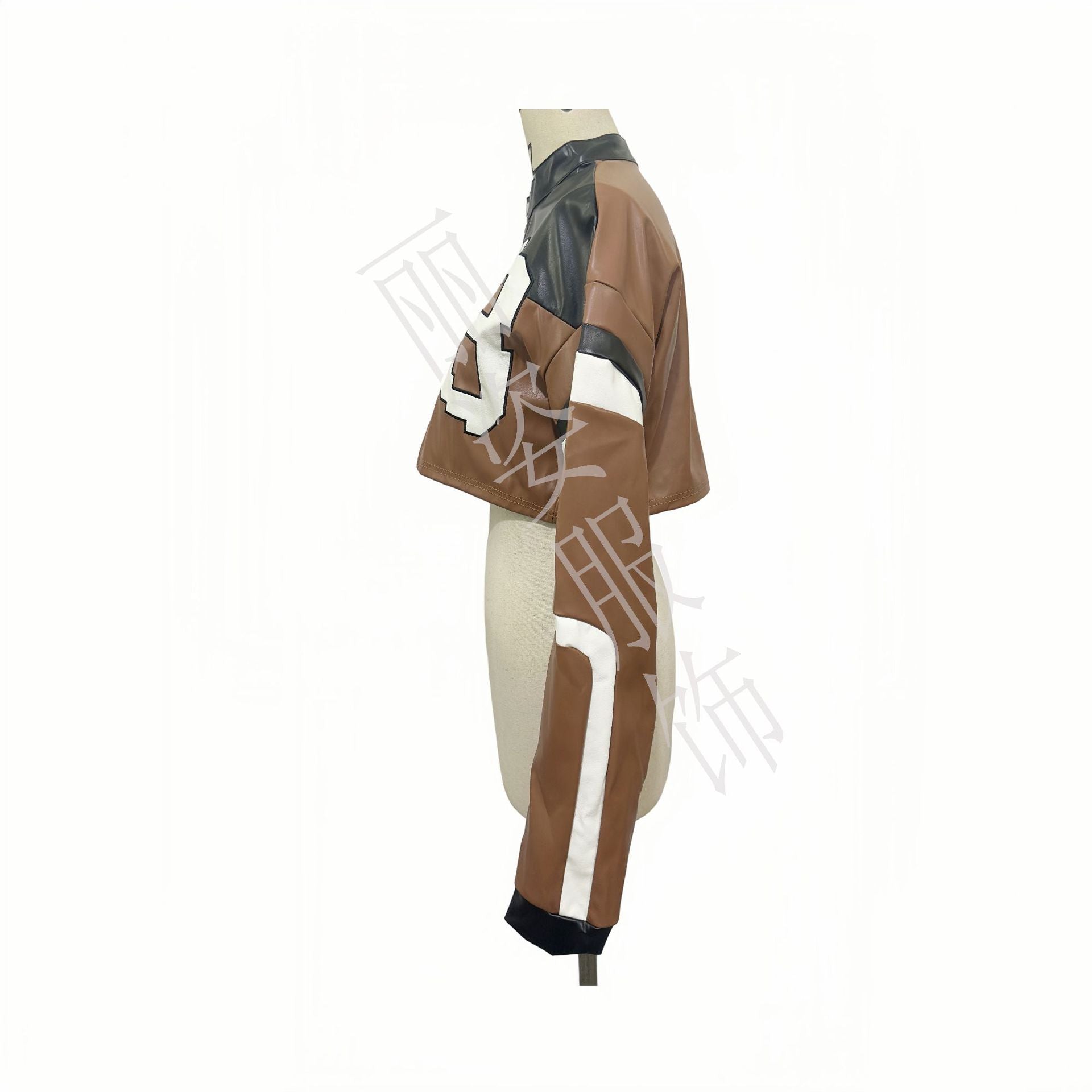 Autumn Winter Women's Long Sleeve Fashion Zipper Slim Motorcycle Jacket 15