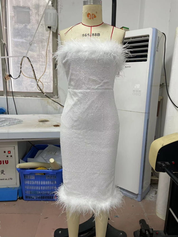 Women Sleeveless Bodycon Evening Dress 12