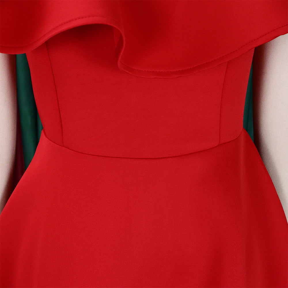 Women's Summer Fashion Chic Ruffle Formal Party Gown Dress 25