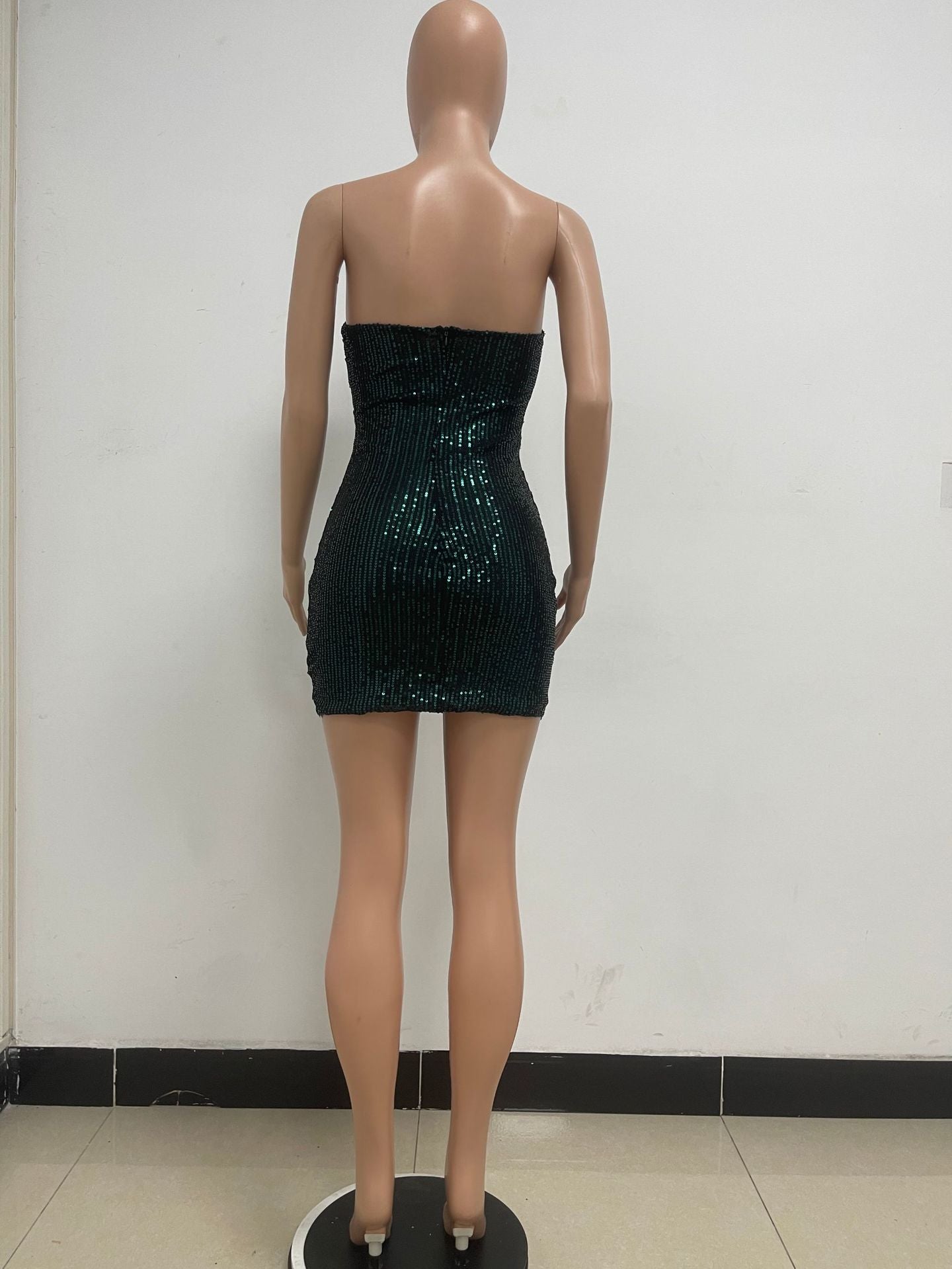 Women Summer Sleeveless Off Shoulder Backless Mini Dress 39