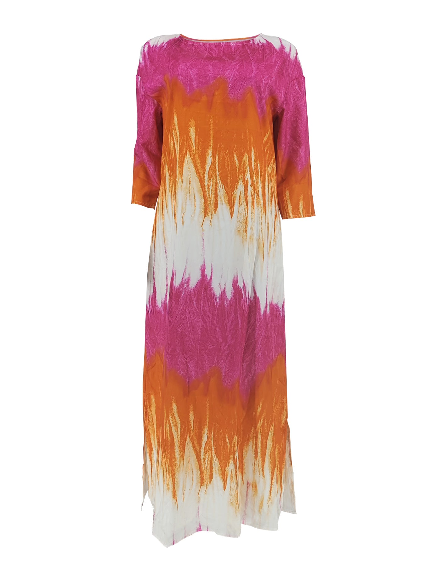 Casual Loose Tie-Dyed Elegant Women's Gradient Fashion Dress