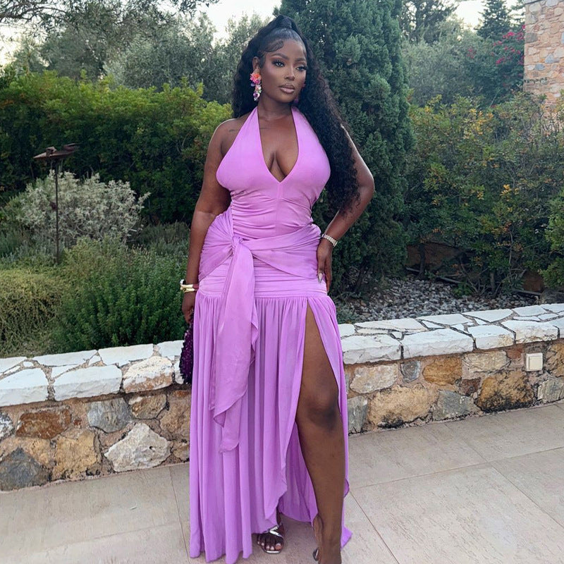 African Women Formal Party Evening Dress Bridesmaid Dress 4