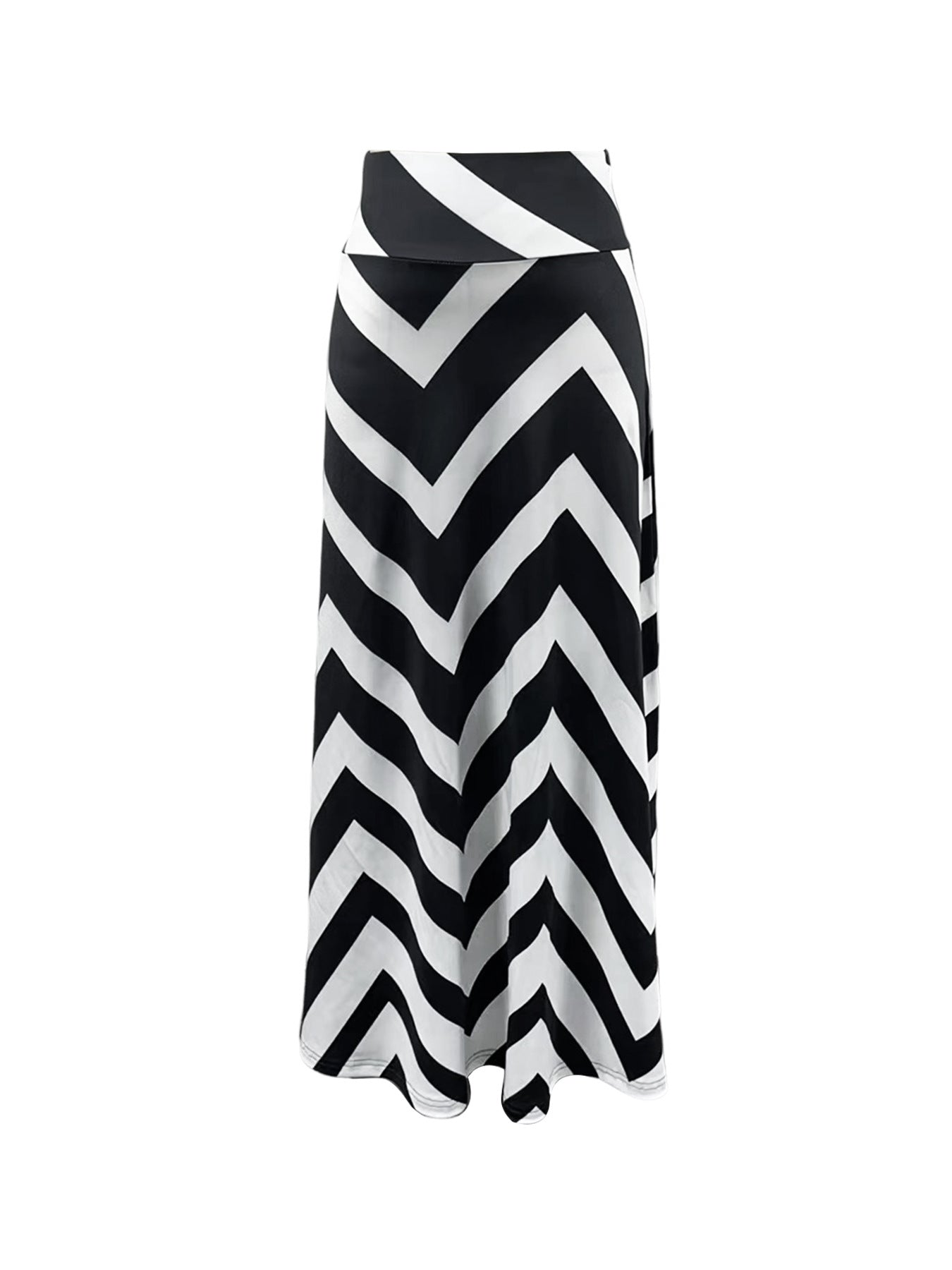 Women Summer Geometric Printed Skirt 7