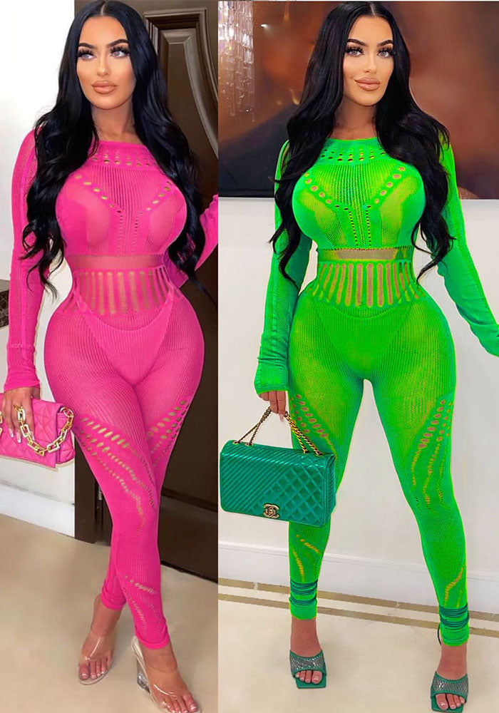 Women Sexy Hollow Mesh Lace Jumpsuit Sexy Lingerie