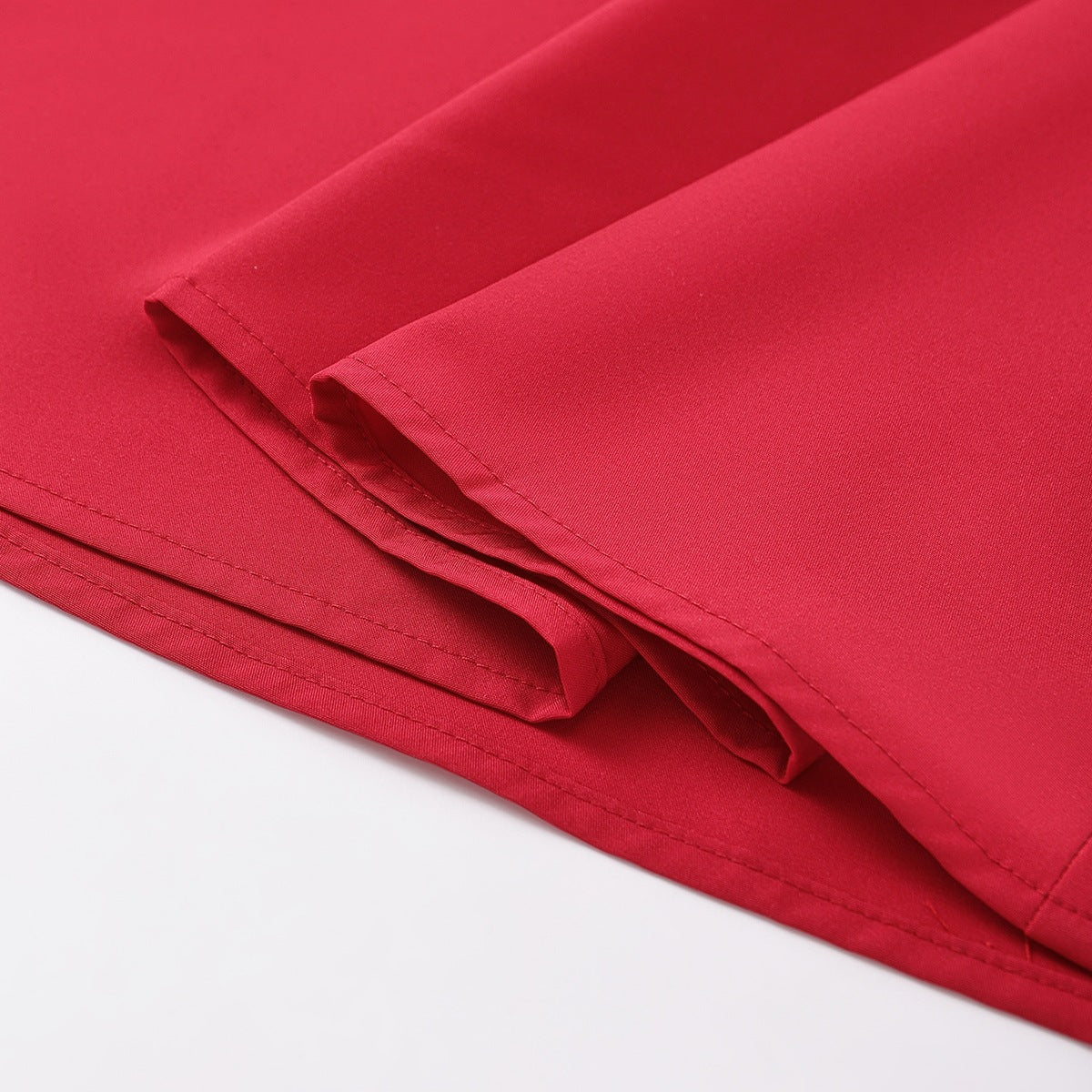 Women Sexy Puff Sleeve V-Neck Dress 13