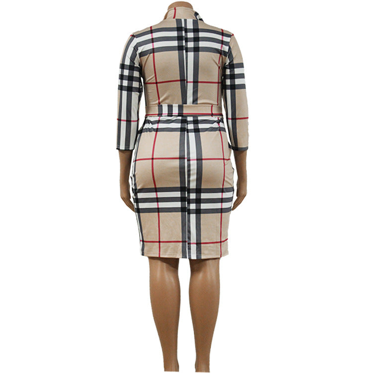 Plus Size Women Fall Dresses 15