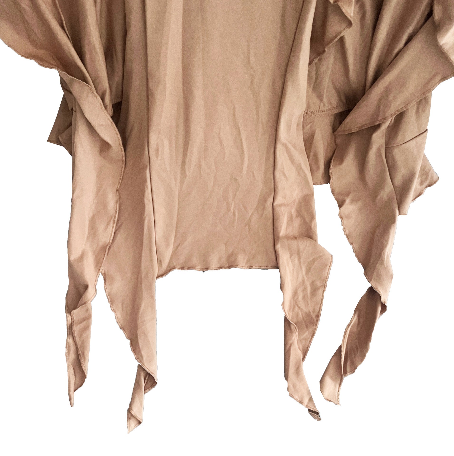 Fashionable And Elegant Solid Color Round Neck Long Sleeve Top Ruffle Skirt Two Piece Set For Women 13