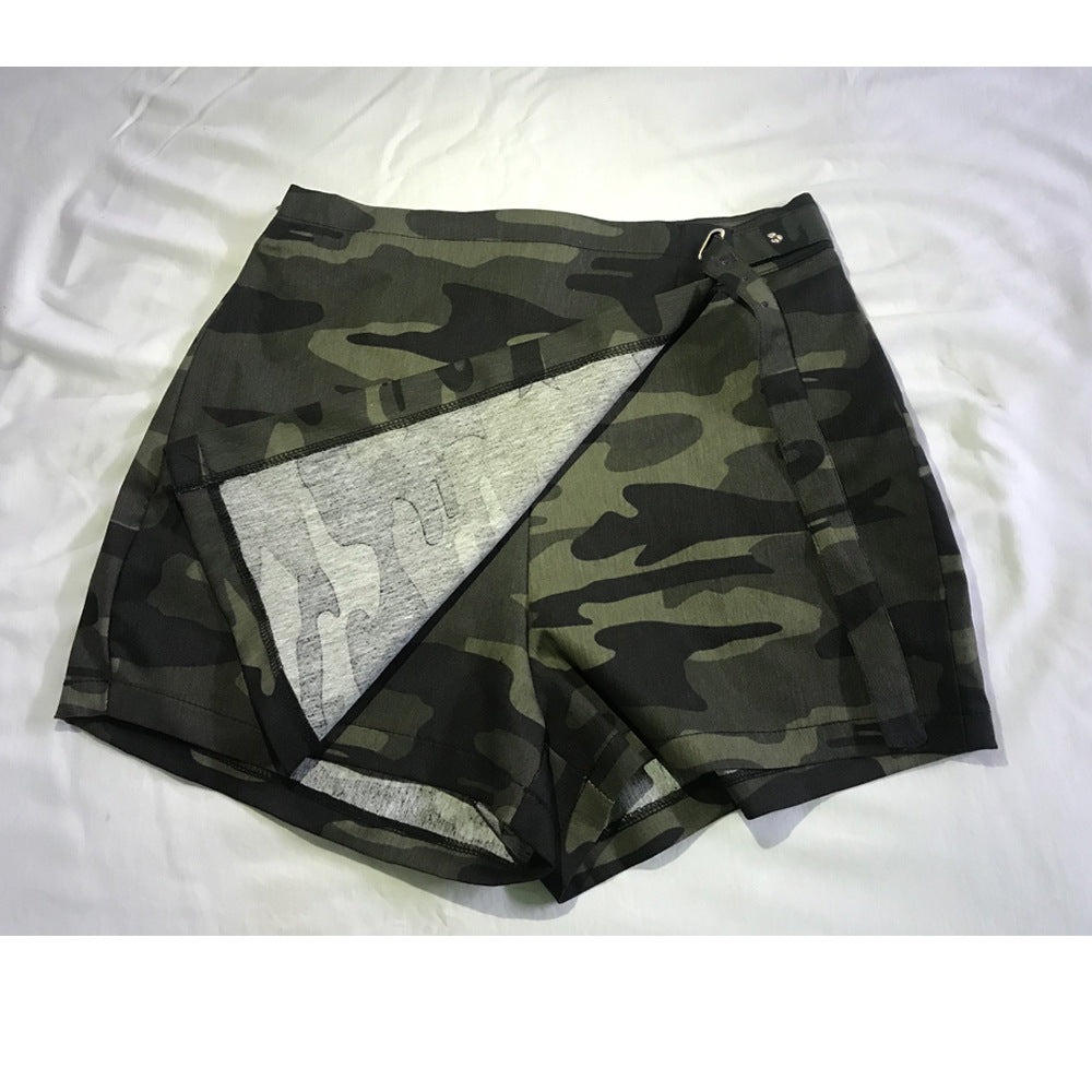 Women Summer Camouflage Skirt 8
