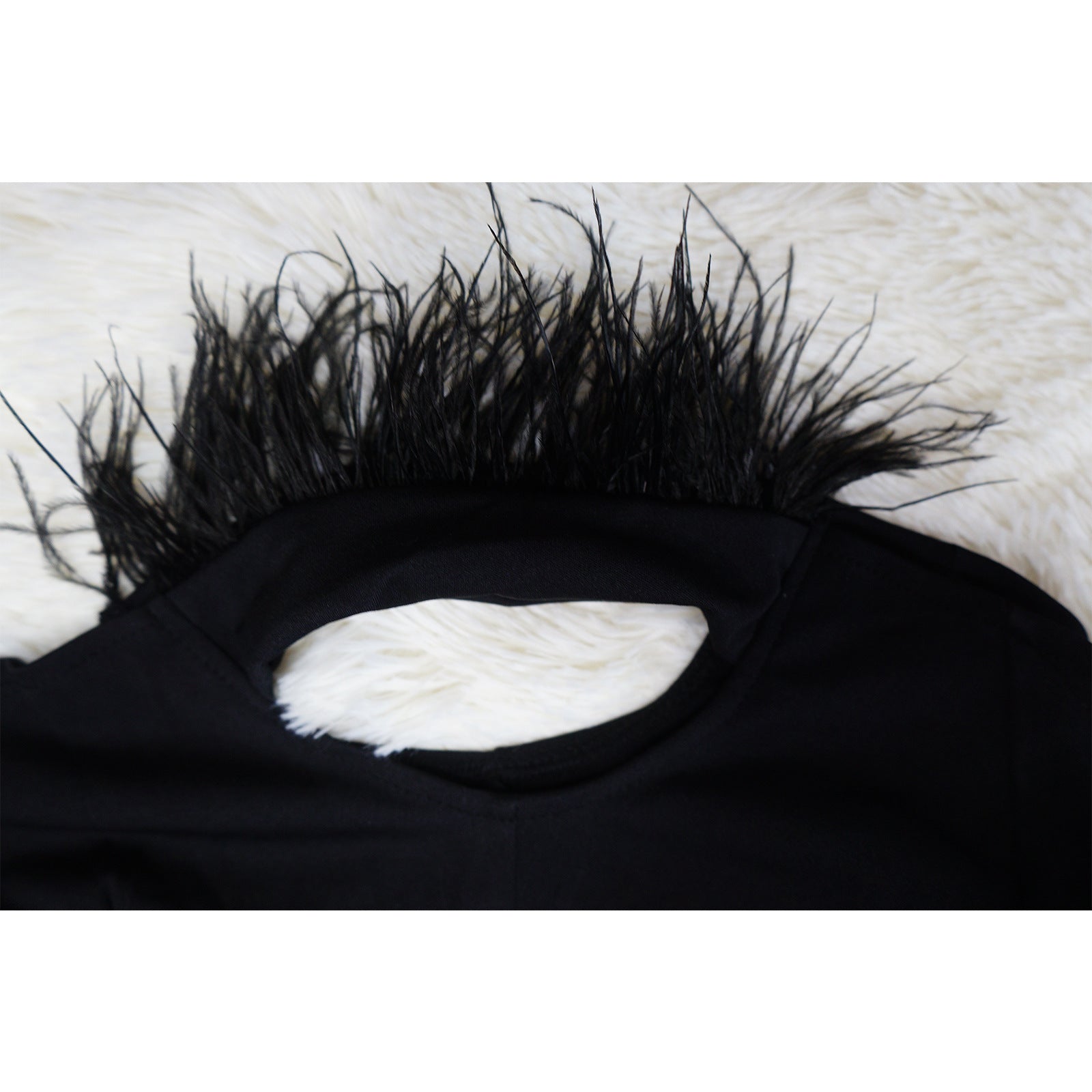 Women solid color v-neck sleeveless slit mermaid dress evening dress 15