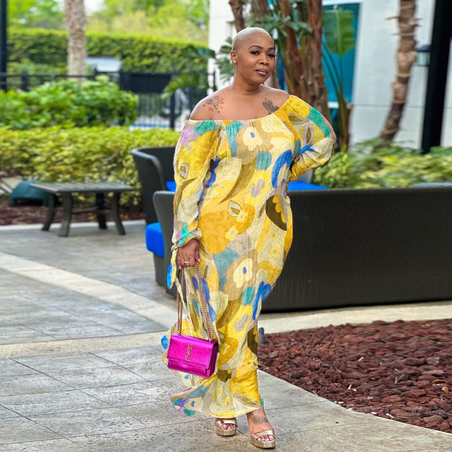 Women sexy printed dress 8