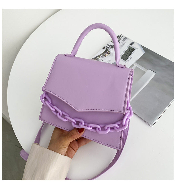 Women Simple Handbag Candy Shoulder Crossbody Bag 49