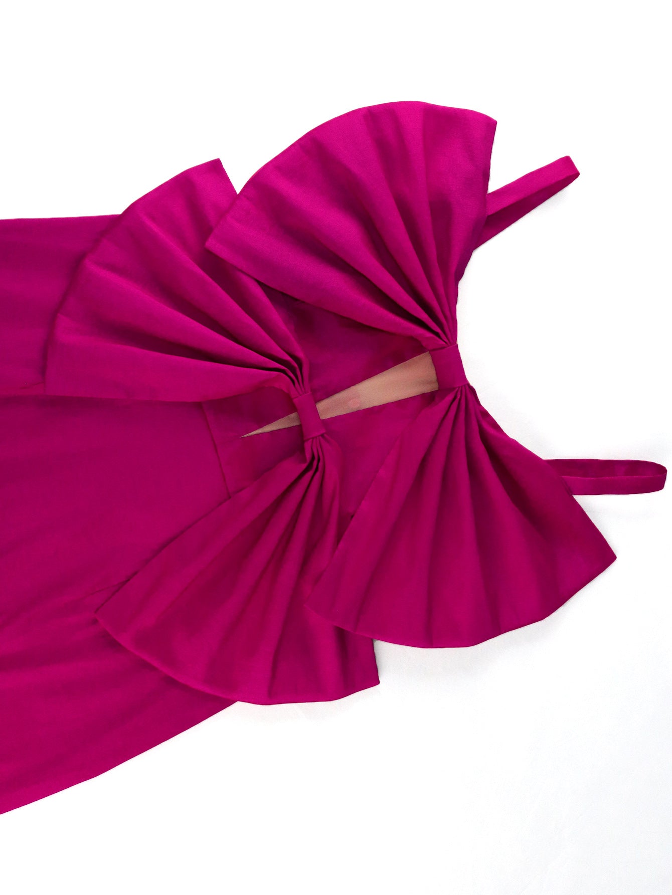 Sexy Style Bowknot High Waist Formal Party Dinner Strap Evening Dress 7