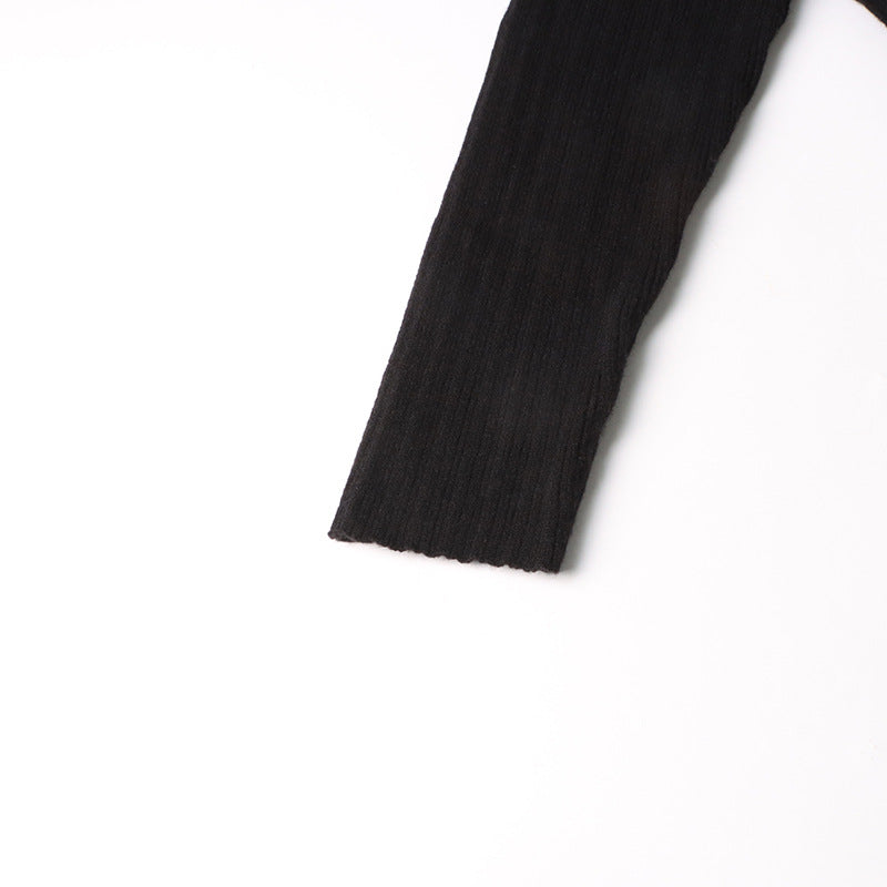 Women Autumn Trend Irregular Off Shoulder Loose Casual Knitting Shirt Long Sleeve Sweater 24