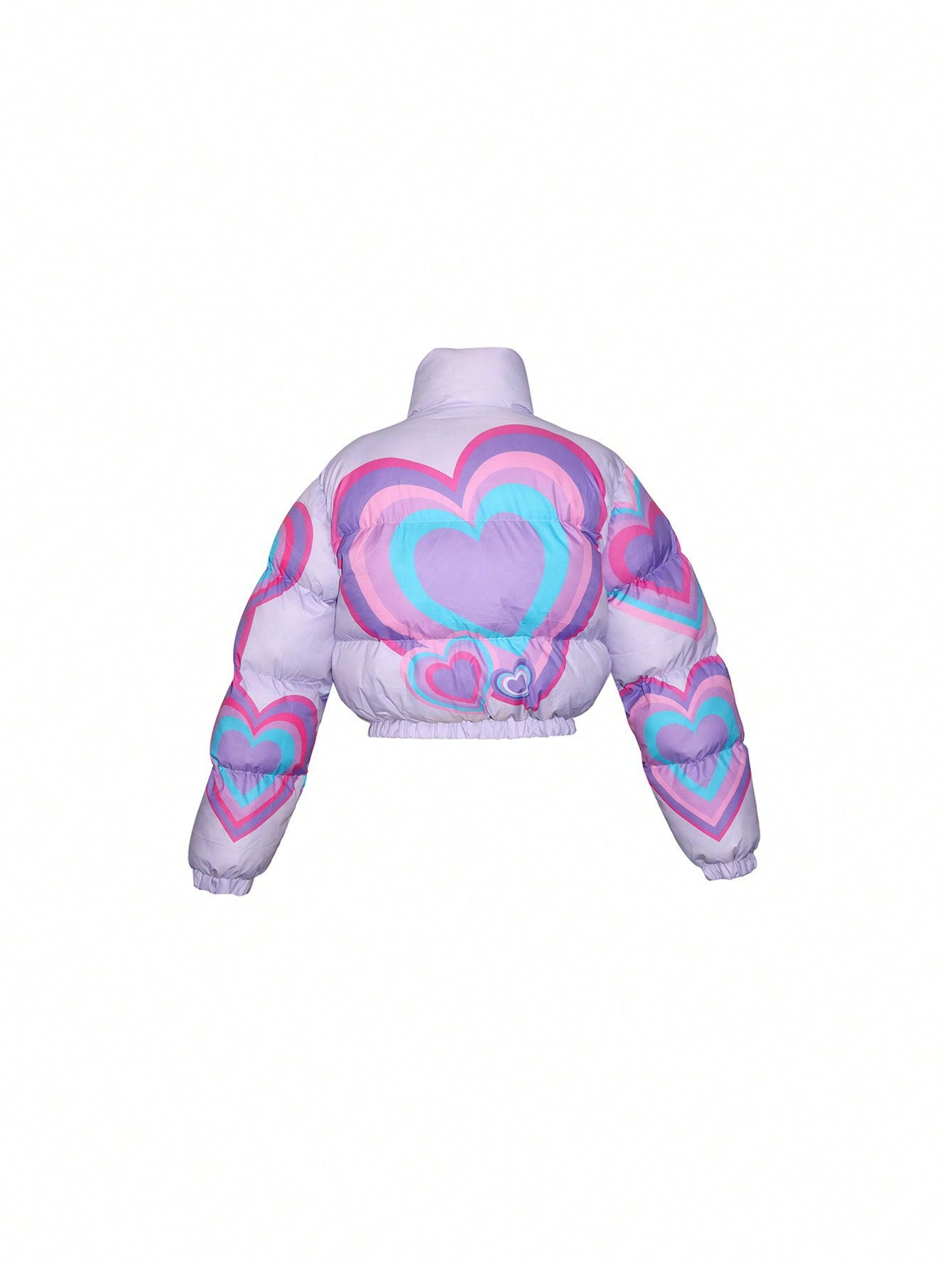 Women Casual Print Padded Jacket 7