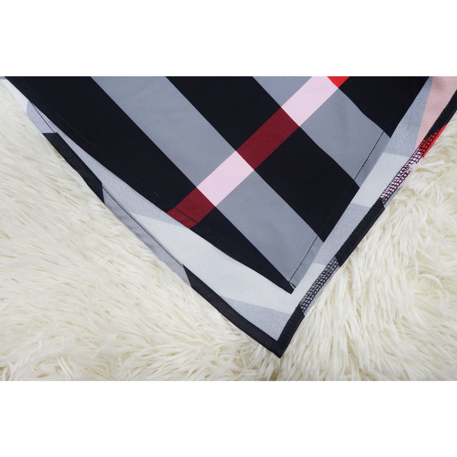 Women one shoulder printed slit dress 18