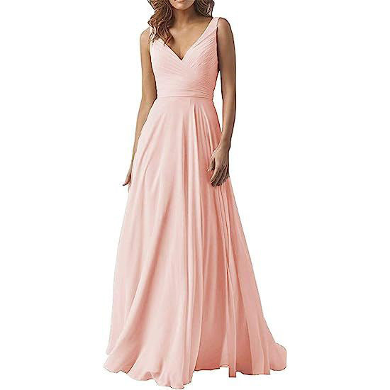 Women Sexy V-Neck Prom Party Dress（Processing time need 3-6 days） 5