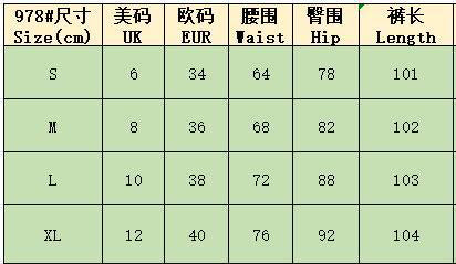 Spring and autumn Casual solid color high waist metal decoration straight trousers 14