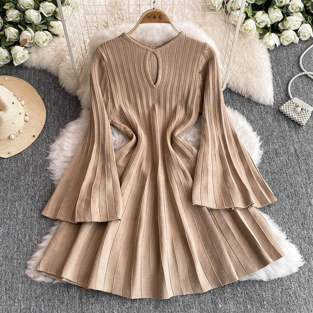 Women Knitting Sweater Dress 23