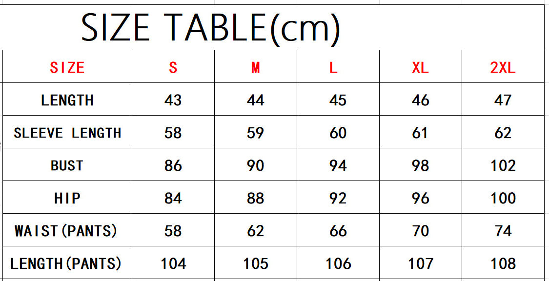 Women's Autumn Fashion Casual Sports Slim Long Sleeve Two Piece Pants Set 10