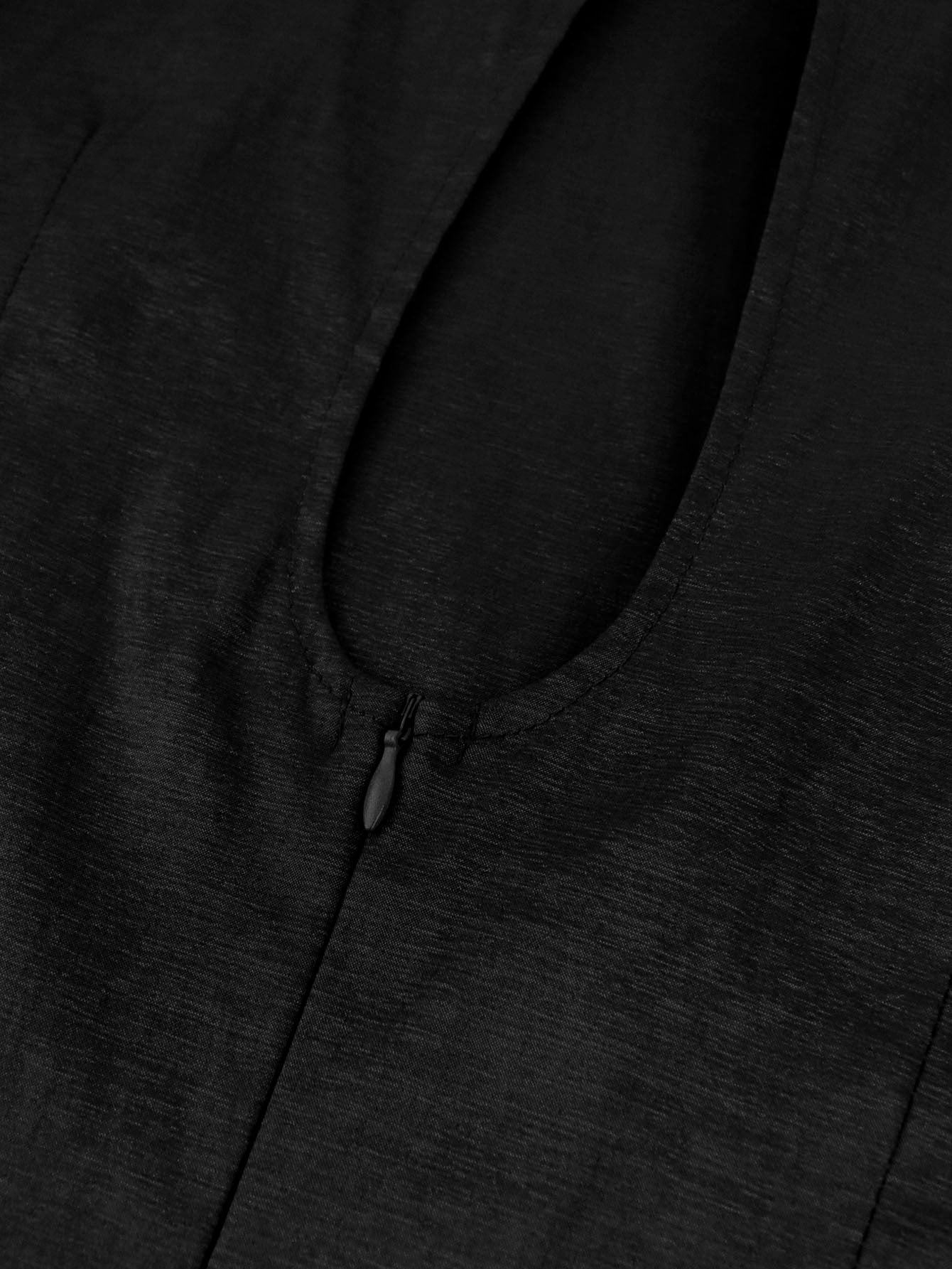 Women Style Bell Bottom Sleeve Backless Formal Party Dress 16