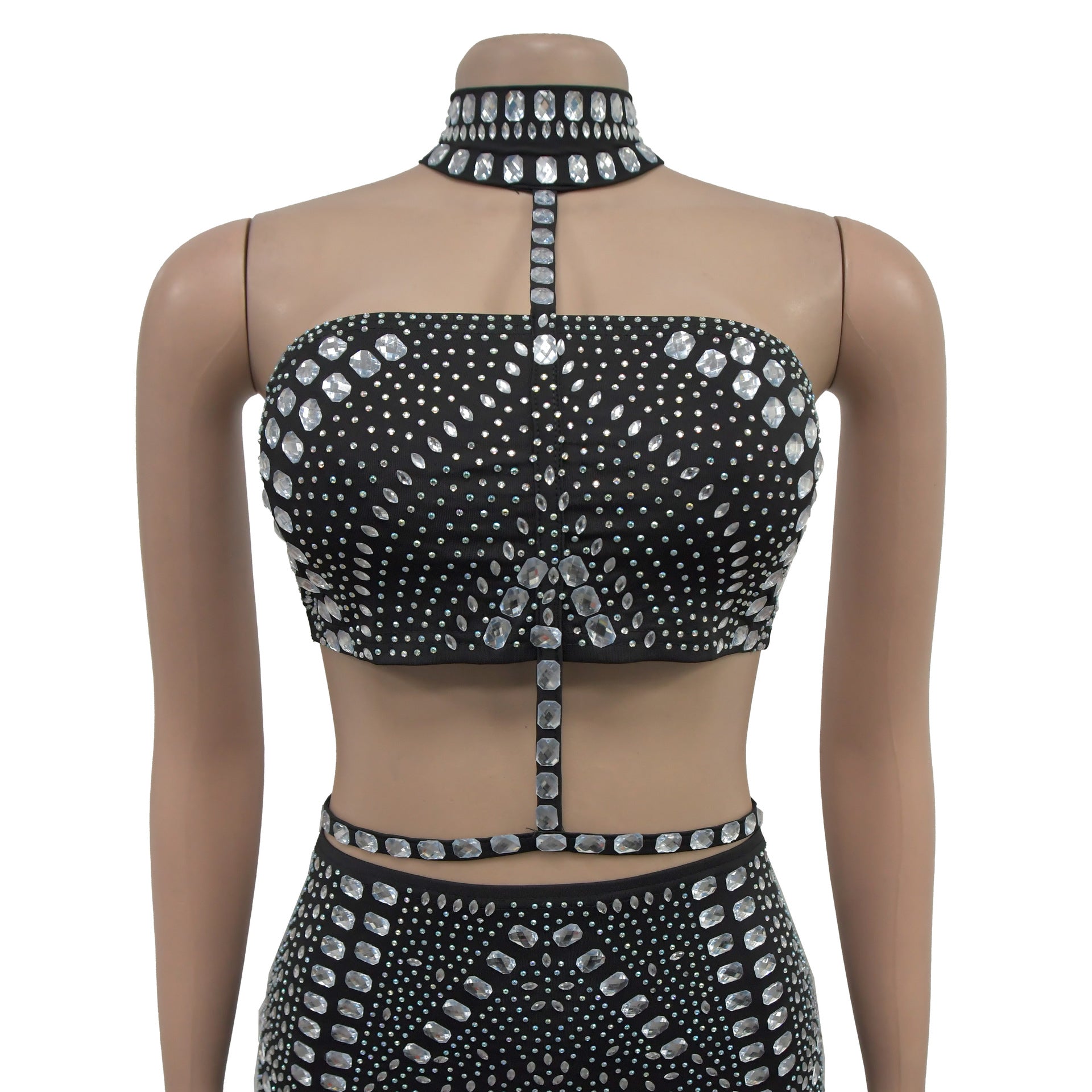 Women Sleeveless Beaded Dress 15