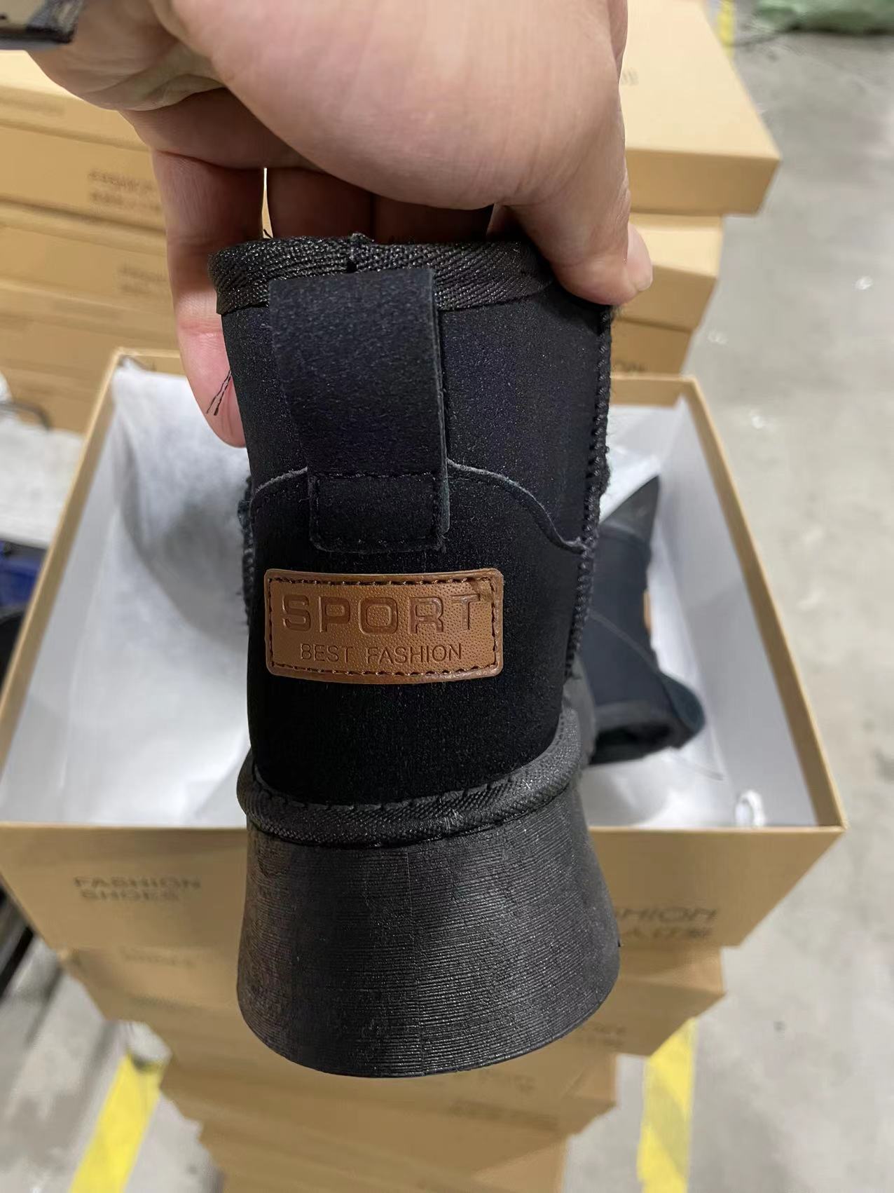 Women winter warm snow boots 14