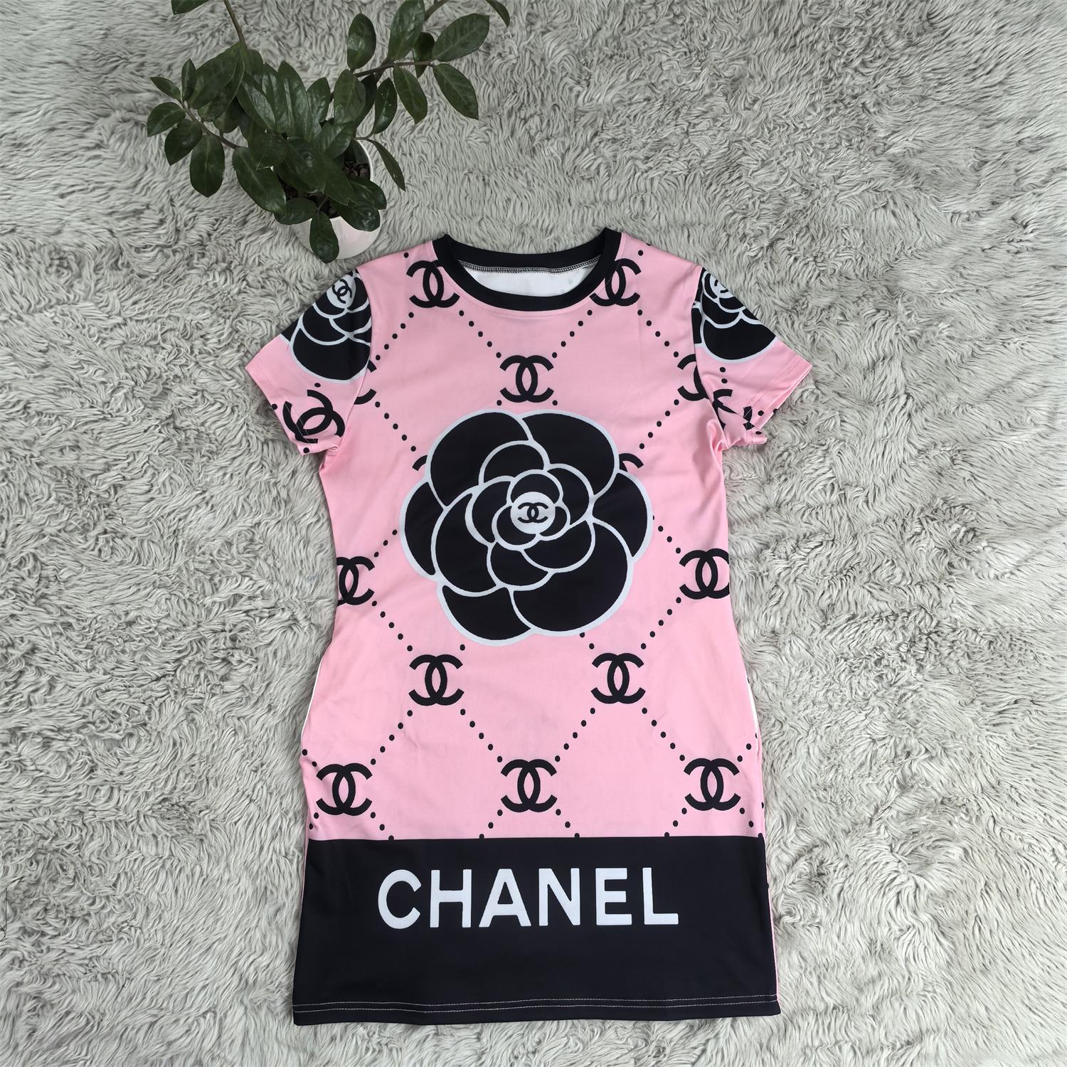 Women's Casual Chic Printed Bodycon Dress 15