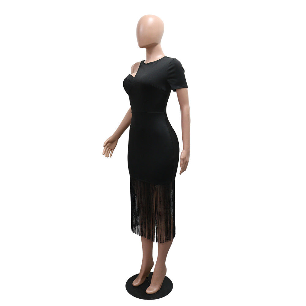 Sexy Summer Tassel Bodycon Dresses 11